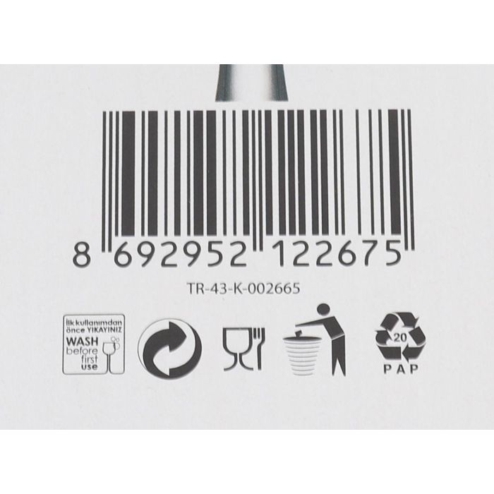 Lav Set 6 Copas Vino/Agua Fame 395 cc (4 Cajas) 8