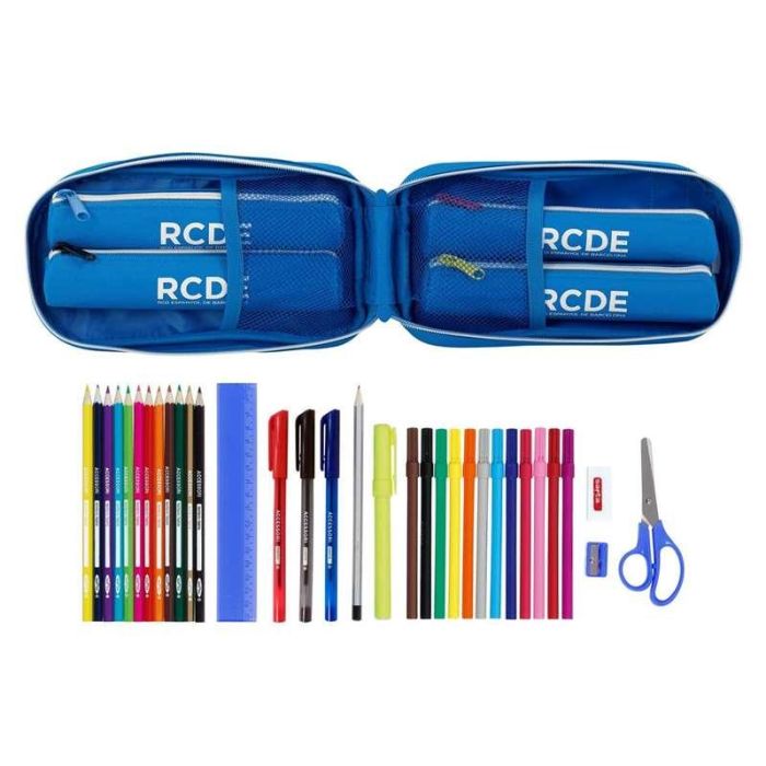 Plumier Escolar Safta R.C.D. Español Mochila Con 4 Portatodos Llenos 120x50x230 mm 2 Plumier Escolar Safta R.C.D. Español Mochila Con 4 Portatodos Llenos 120x50x230 mm 2