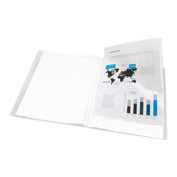 Carpeta Liderpapel Escaparate 40 Fundas Polipropileno Din A3 Transparente Translucido 6