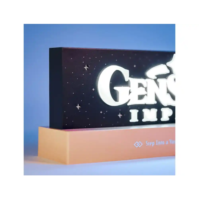 Wondee Genshin Impact The Official Licensed Light Lámpara Gaming PS Xbox PC para Coleccionistas 4