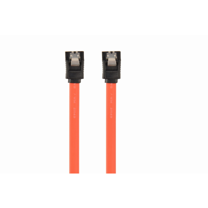 Gembird CC-SATAM-DATA Cable de Datos SATA III 0.5m Negro/Rojo