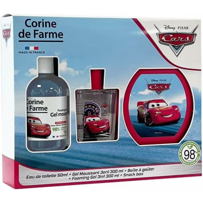 Perfume Infantil Corine de Farme CARS EDT 50 ml 300 ml 3 Piezas