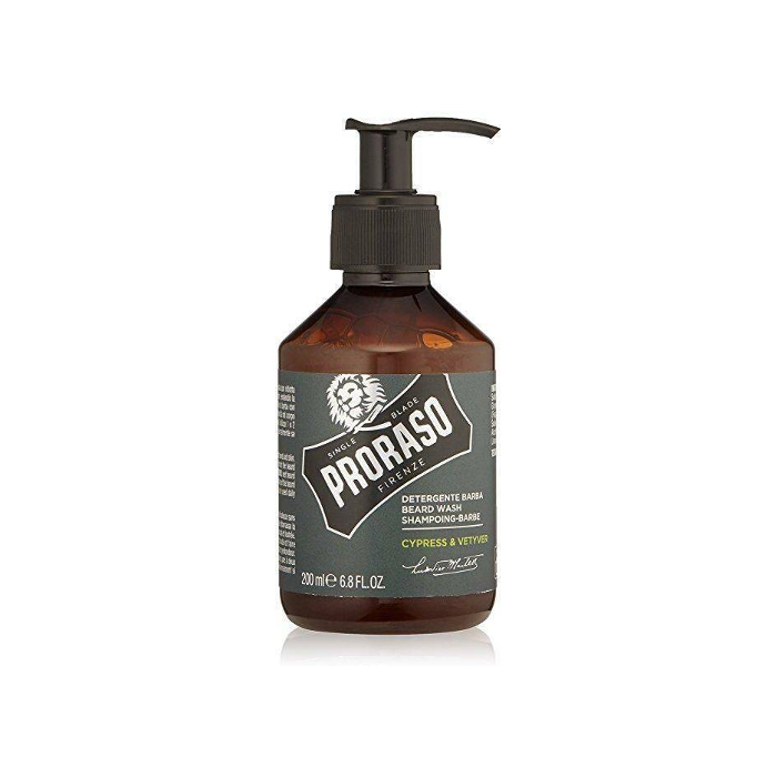 Proraso Beard Shampoo Herbal Cypress & Vetyver 200 mL 1 Proraso Beard Shampoo Herbal Cypress & Vetyver 200 mL 1