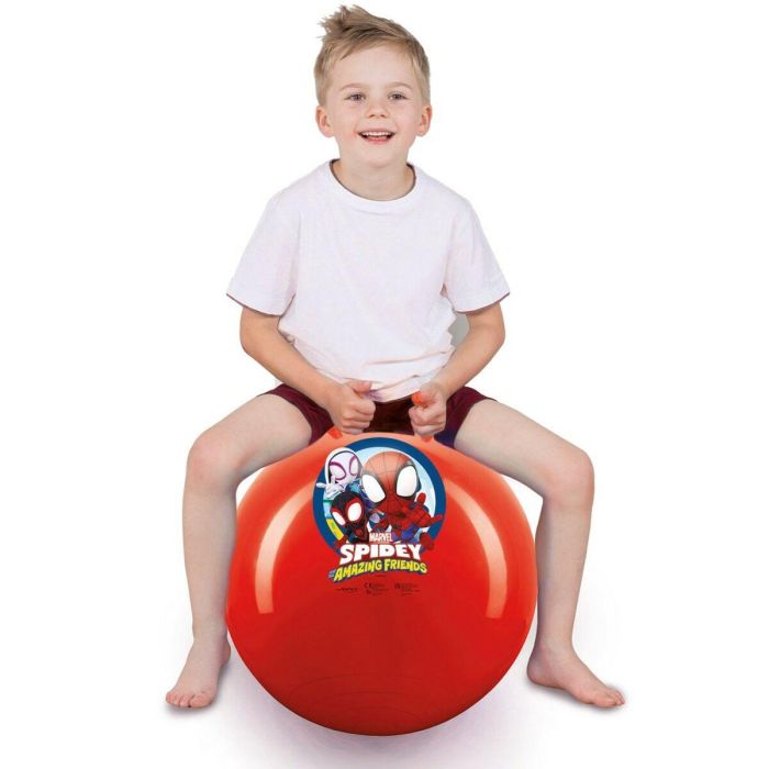 Pelota Saltarina Spidey Ø 45 cm Rojo (10 Unidades) 5 Pelota Saltarina Spidey Ø 45 cm Rojo (10 Unidades) 5