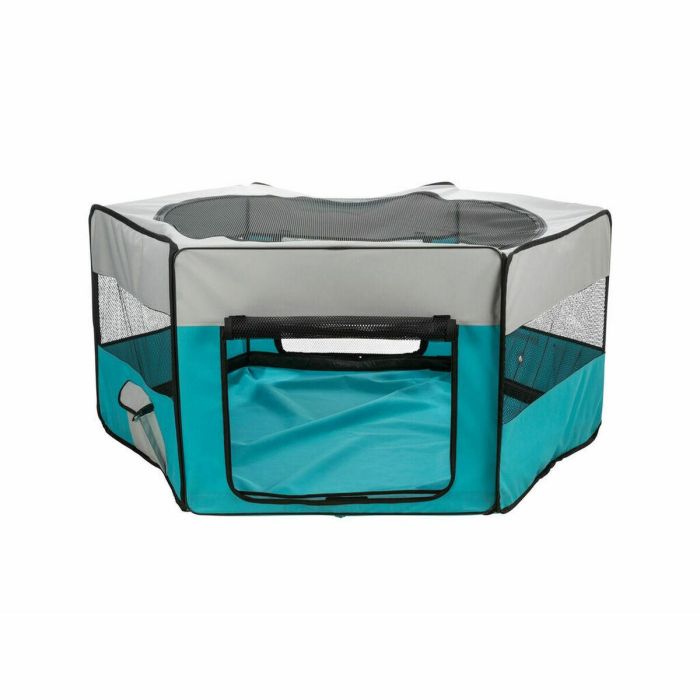 Trixie TRI4011905640556 Recinto con red/base Ø 150 × 65 cm Turquesa / Gris claro 36