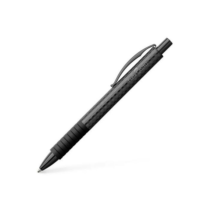 Faber Castell Bolígrafo Essentio Carbono B Tinta Negra Recargable Negro Faber Castell Bolígrafo Essentio Carbono B Tinta Negra Recargable Negro