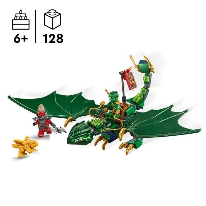 LEGO 71829 NINJAGO El Dragón Verde del Bosque de Lloyd - Juego de Construcción para Niños de 6 Años 1 LEGO 71829 NINJAGO El Dragón Verde del Bosque de Lloyd - Juego de Construcción para Niños de 6 Años 1