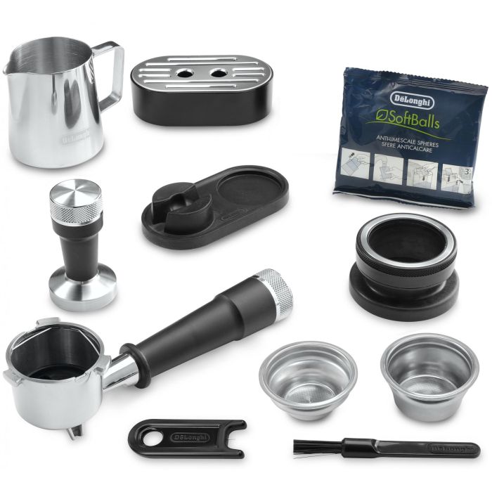 DeLonghi EC9155.MB La Specialista Arte Máquina Espresso Semi-automática con Molinillo Integrado 1400W Negro/Acero Inoxidable 4