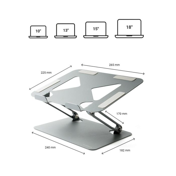 Soporte para Portátil Plegable y Regulable Lastan InnovaGoods 2
