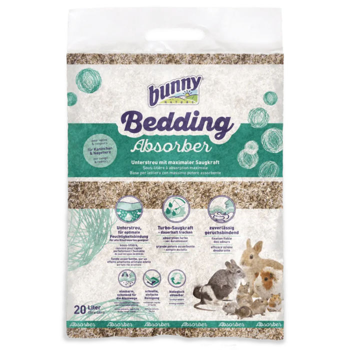 Bunny Nature Lecho Absorber Máxima Absorción 20 Lt