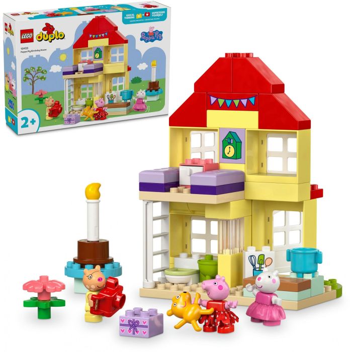 LEGO 10433 DUPLO Fiesta Cumpleaños Peppa Pig Juguete Construcción Niños 2 Años 2