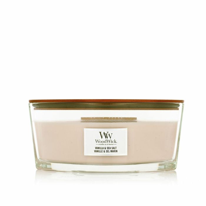 Woodwick Vela #Vanilla & Salt Sea 453,6 Gr 453,6 g Woodwick Vela #Vanilla & Salt Sea 453,6 Gr 453,6 g