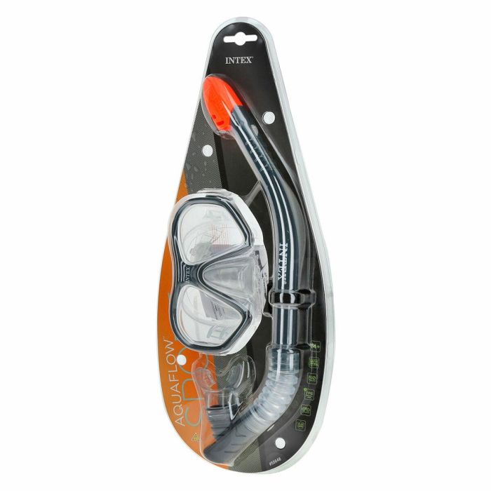 Gafas de Buceo con Tubo Intex Reef Rider Azul 1 Gafas de Buceo con Tubo Intex Reef Rider Azul 1