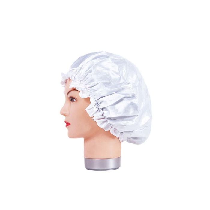 Gorro De Satén Anti Frizz Blanco Sleeping Thin Cap Bifull