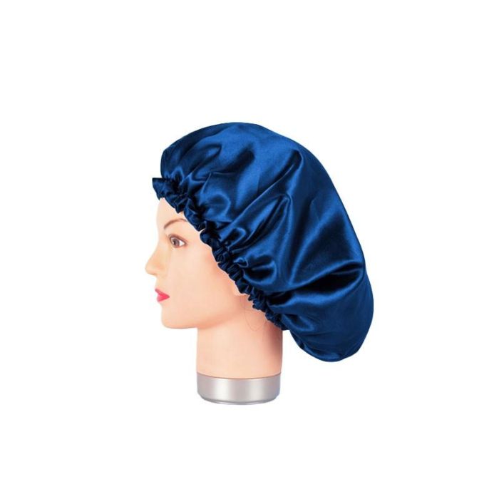 Gorro De Satén Azul Anti Frizz Bifull