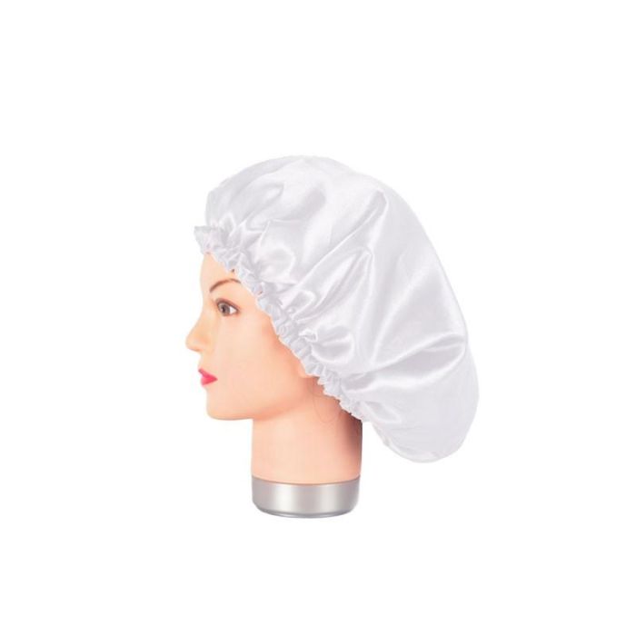 Gorro De Satén Blanco Anti Frizz Bifull