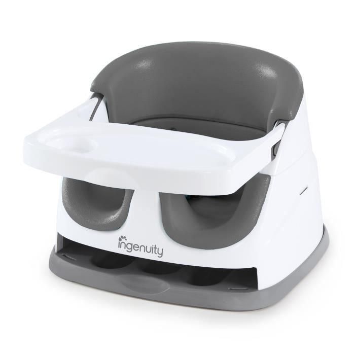 Elevador Ingenuity Baby Base Blanco/Gris Gris Pizarra