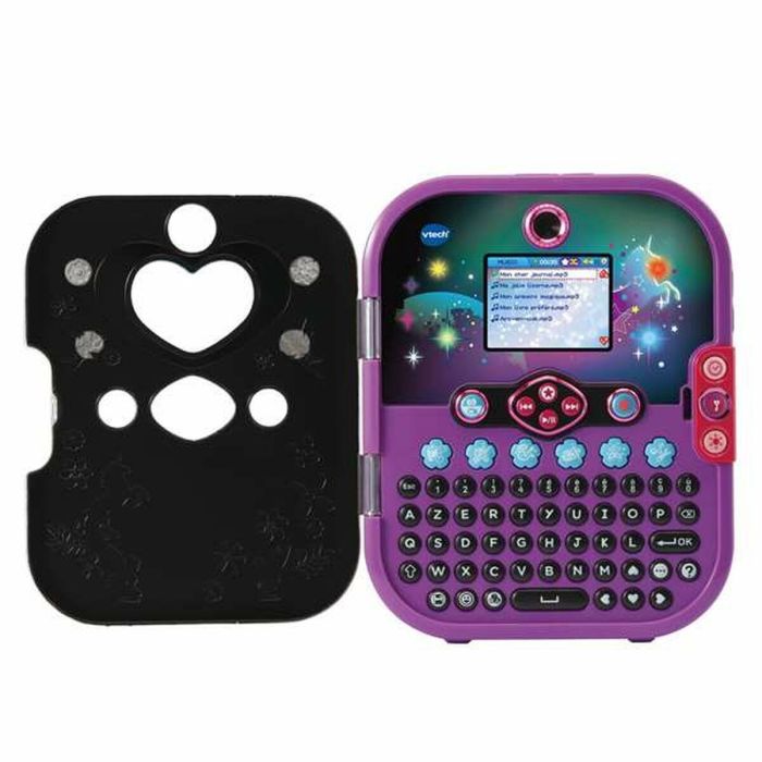 Vtech Kidisecrets Diario Secreto Digital negro para niños 5-12 años con sonidos y luces, incluye pilas 6