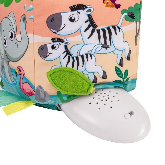 Ravensburger -PLAY + - Mi cubo de actividades sonoro de animales salvajes - A partir de 6 meses - Versión francesa - 34009 4 Ravensburger -PLAY + - Mi cubo de actividades sonoro de animales salvajes - A partir de 6 meses - Versión francesa - 34009 4
