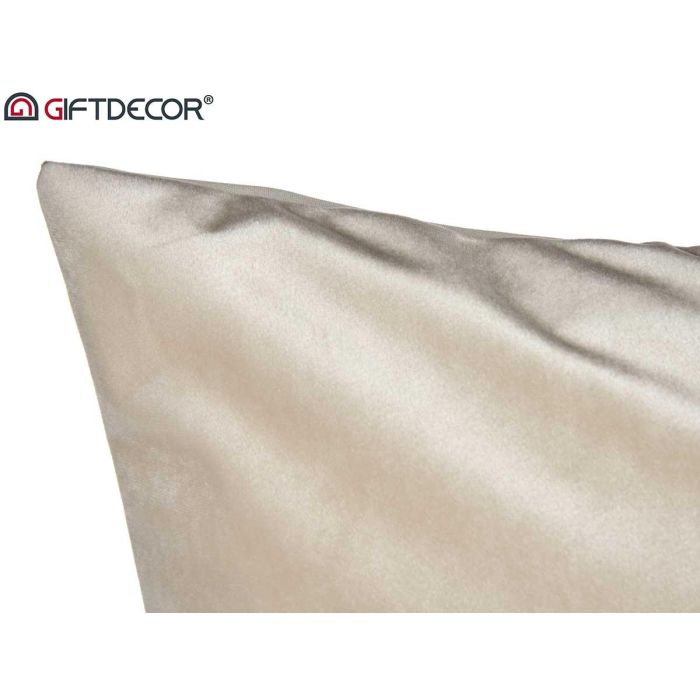 Cojín de Terciopelo Marfil 60x45 cm - Giftdecor (6 Unidades) 3 Cojín de Terciopelo Marfil 60x45 cm - Giftdecor (6 Unidades) 3