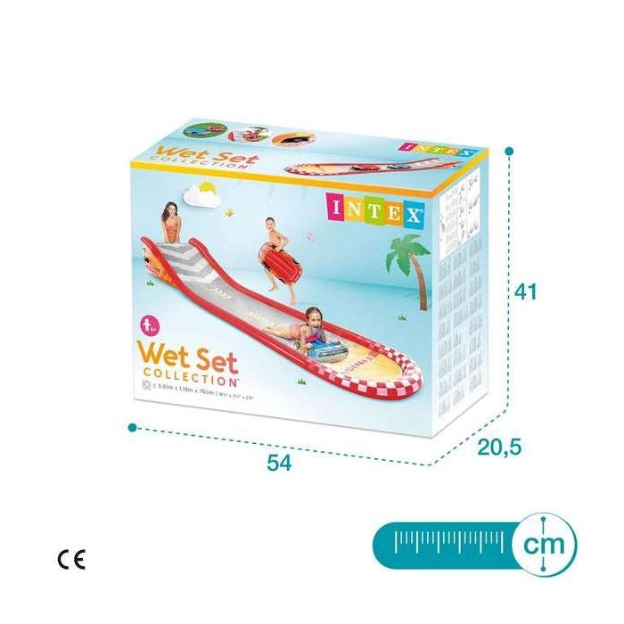 Pista hinchable deslizante racing fun 561x119x76 cm 6 Pista hinchable deslizante racing fun 561x119x76 cm 6