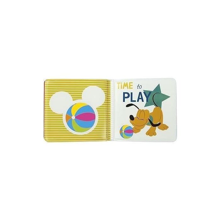 Clementoni 17720 Mi Primer Libro de Baño Flotante Baby Mickey, Mágicos Colores al Agua para Estimular la Vista del Bebé 2