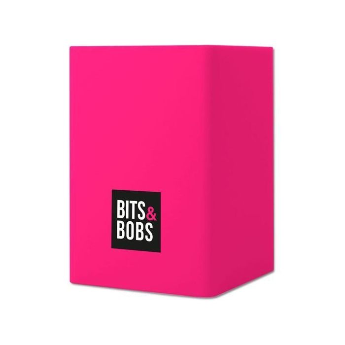 Grafoplás Cubilete de Silicona Bits&Bobs Rosa Neón, Flexible, Moldeable, Tacto Suave, Resistente al Agua