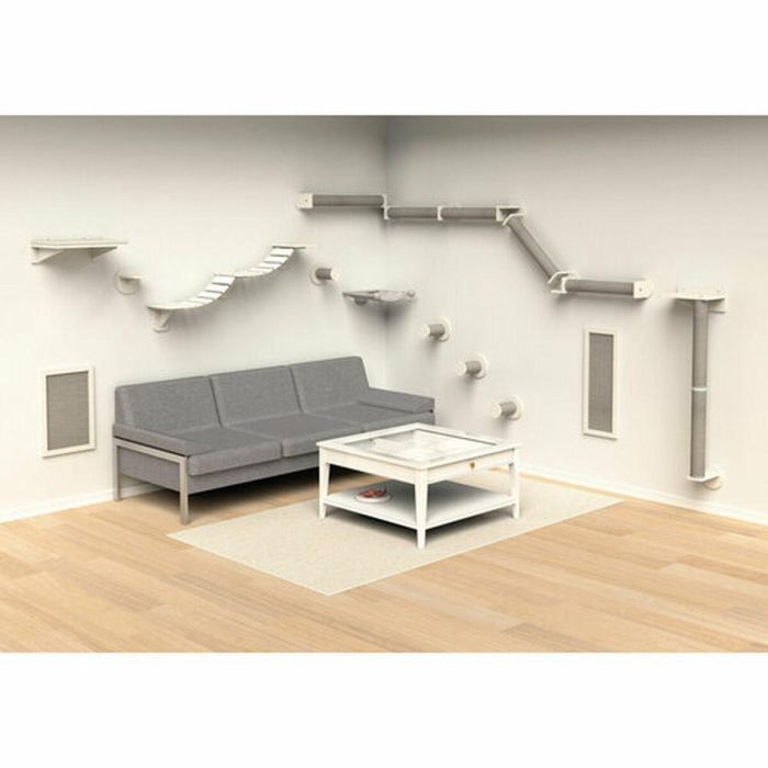 Soporte de Pared Trixie Blanco Madera 16 × 21 × 16 CM 1