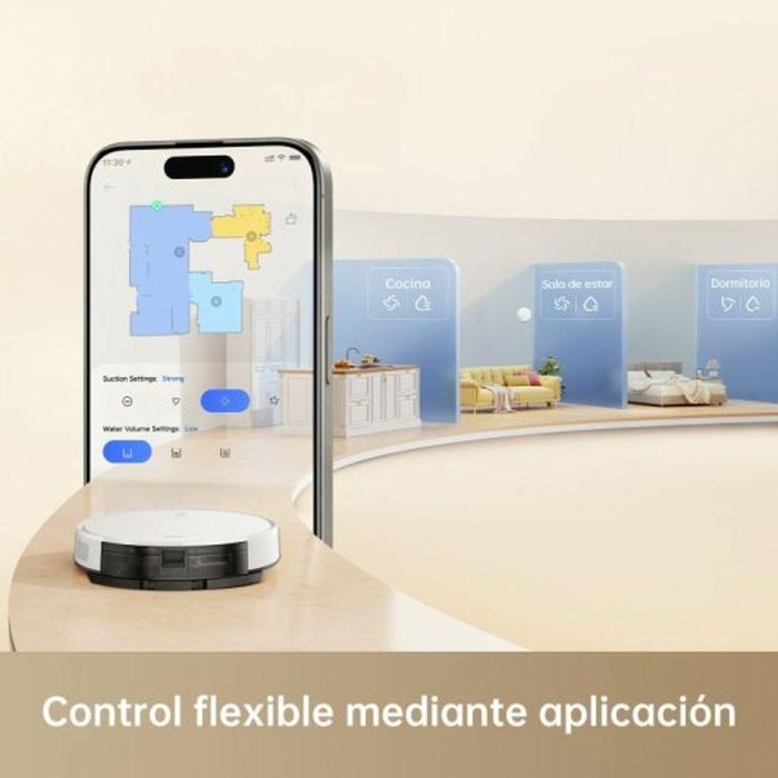 Mova Robot Aspirador y Fregona Mova M1 DRE1709540244634 4500 Pa 300 ml Blanco 2