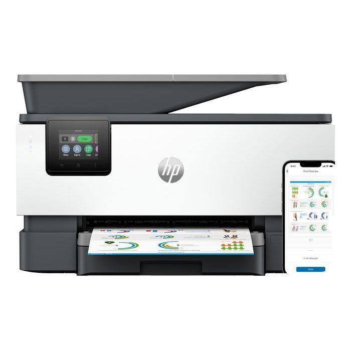 HP OfficeJet Pro 9120b Impresora Multifunción 4 en 1 Color A4, LAN, WiFi, ADF, Dúplex Automático