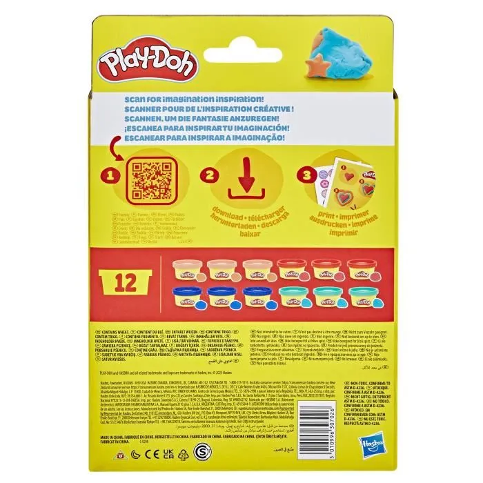 Play-Doh HASG05195L0 Paquete de 12 Regalos y Regalos Play-Doh HASG05195L0 Paquete de 12 Regalos y Regalos