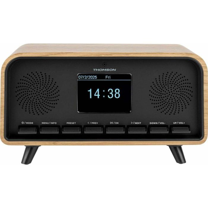 Thomson AAARZ34079 Radio Despertador Bluetooth DAB Gama Vintage Cosy 1 Thomson AAARZ34079 Radio Despertador Bluetooth DAB Gama Vintage Cosy 1