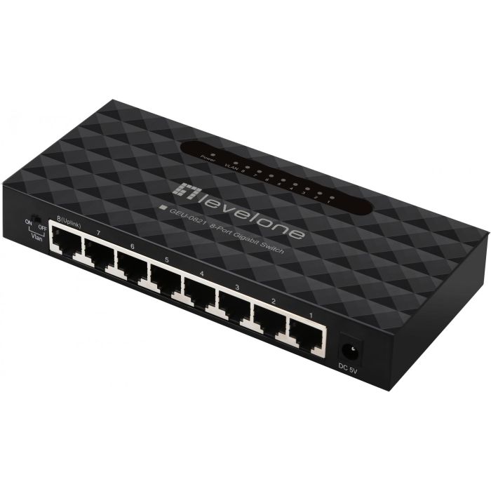 Switch 8x GE GEU-0821 Kunststoff 2