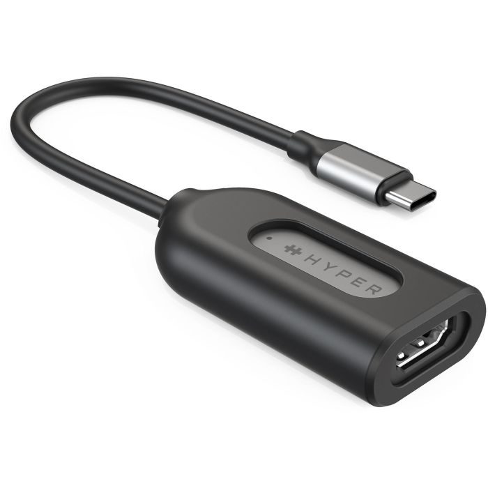 Targus HD-H8K - Convertidor HyperDrive USB-C a HDMI 2.1 para 8K 60Hz / 4K 144Hz, HDR, Acero inoxidable 4 Targus HD-H8K - Convertidor HyperDrive USB-C a HDMI 2.1 para 8K 60Hz / 4K 144Hz, HDR, Acero inoxidable 4