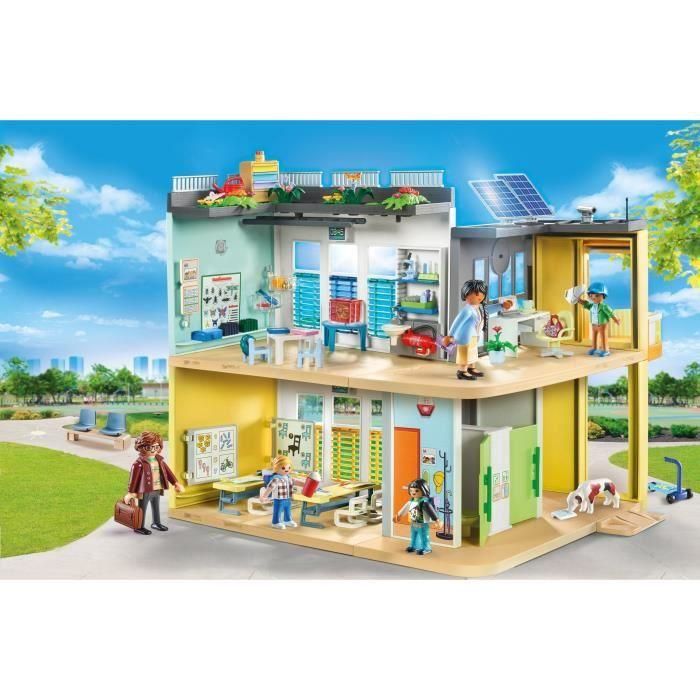 PLAYMOBIL 71327 Escuela equipada - City Life - Escuela - Amor por aprender Universo escolar 1