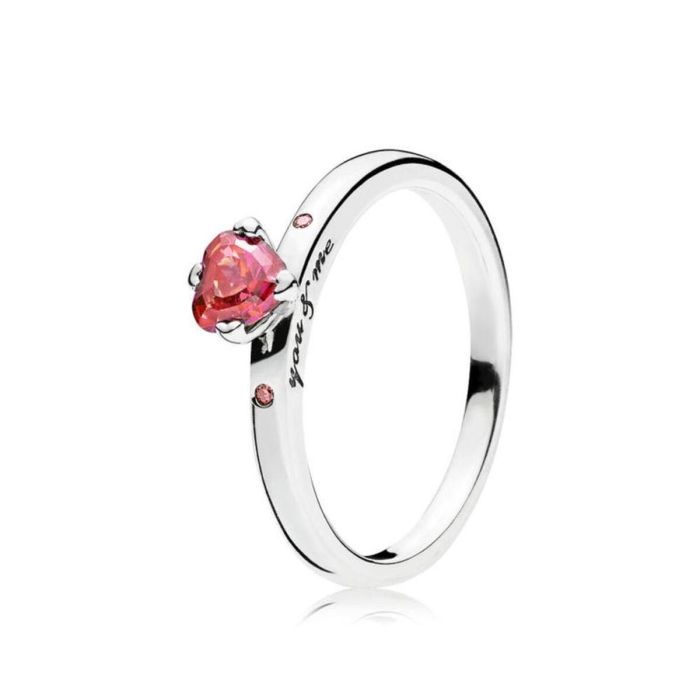 Anillo Mujer Pandora 196574CZRMX-50 10 Plateado Rosa Anillo Mujer Pandora 196574CZRMX-50 10 Plateado Rosa