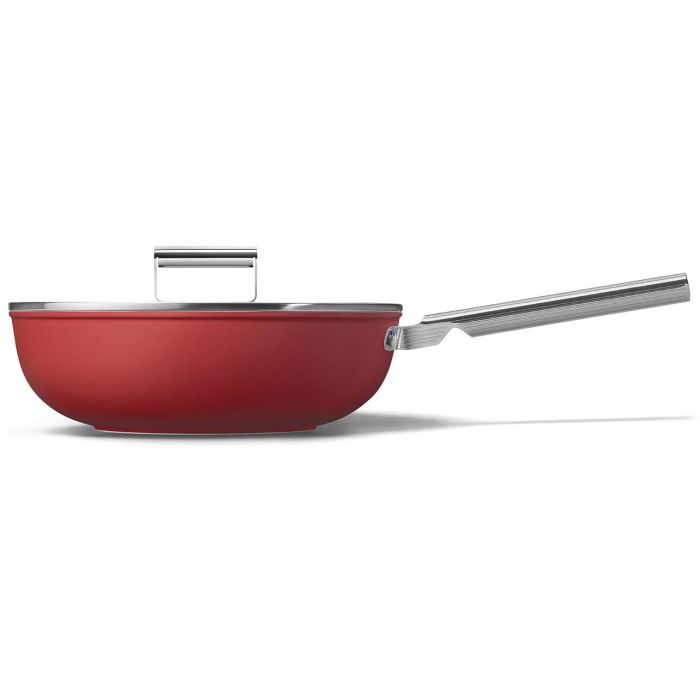 Smeg CKFW3001RDM Wok de 30cm Rojo 2 Smeg CKFW3001RDM Wok de 30cm Rojo 2