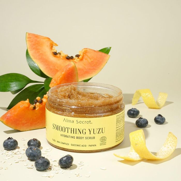 Alma Secret Exfoliante Corporal SMOOOTHING YUZU 250 ml Alma Secret Exfoliante Corporal SMOOOTHING YUZU 250 ml