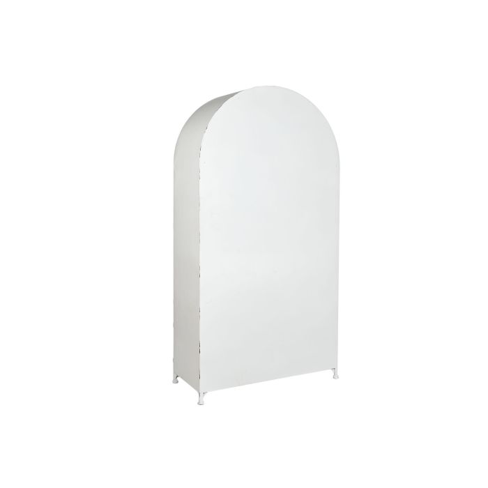 DKD Home Decor Vitrina Romantico Blanco Metal Cristal 91x172x36.5 cm 8