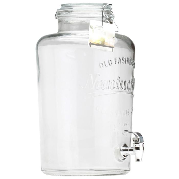 Cook Concept Dispensador Bebida 10 L Cocktail Lounge con Grifo Autoservicio y Decoración en Relieve 4