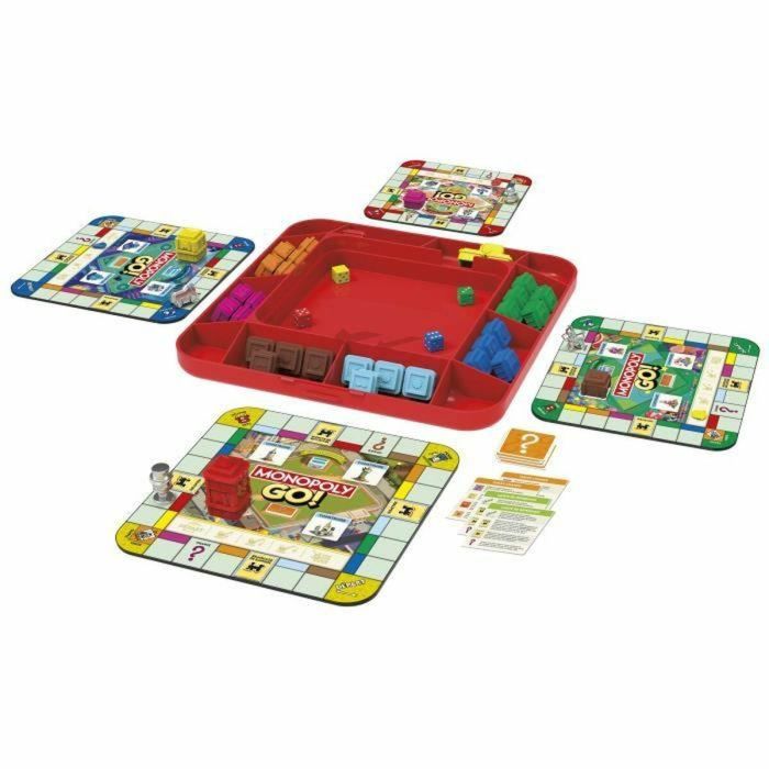 Monopoly Go, Juego de mesa a partir de 8 años, Juego de mesa familiar 3