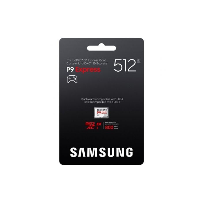 Samsung P9 Express 512GB microSD XC Clase 10 800MBs Tarjeta Memoria PCIe UHS-I V30 A1 1 Samsung P9 Express 512GB microSD XC Clase 10 800MBs Tarjeta Memoria PCIe UHS-I V30 A1 1