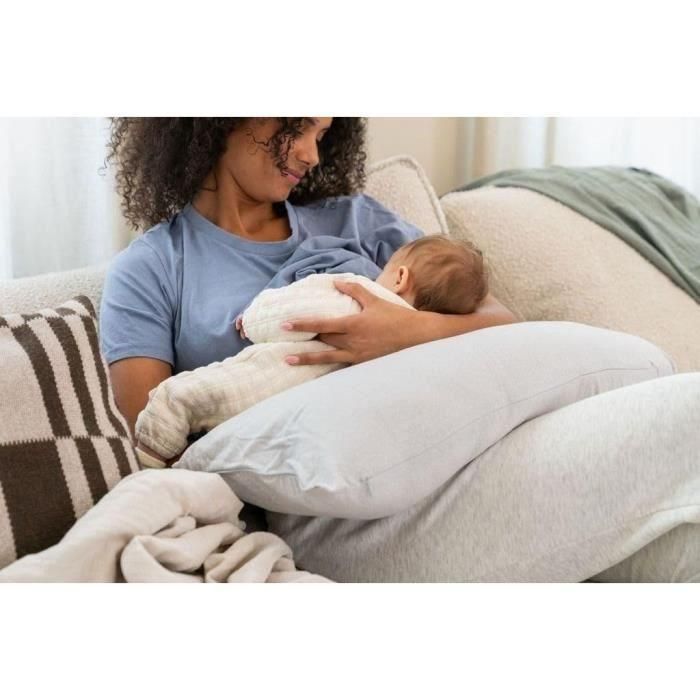 doomoo Maxxy Almohada de Embarazo y Lactancia - Formato XXL - Ultra Cómoda, Gris 2 doomoo Maxxy Almohada de Embarazo y Lactancia - Formato XXL - Ultra Cómoda, Gris 2