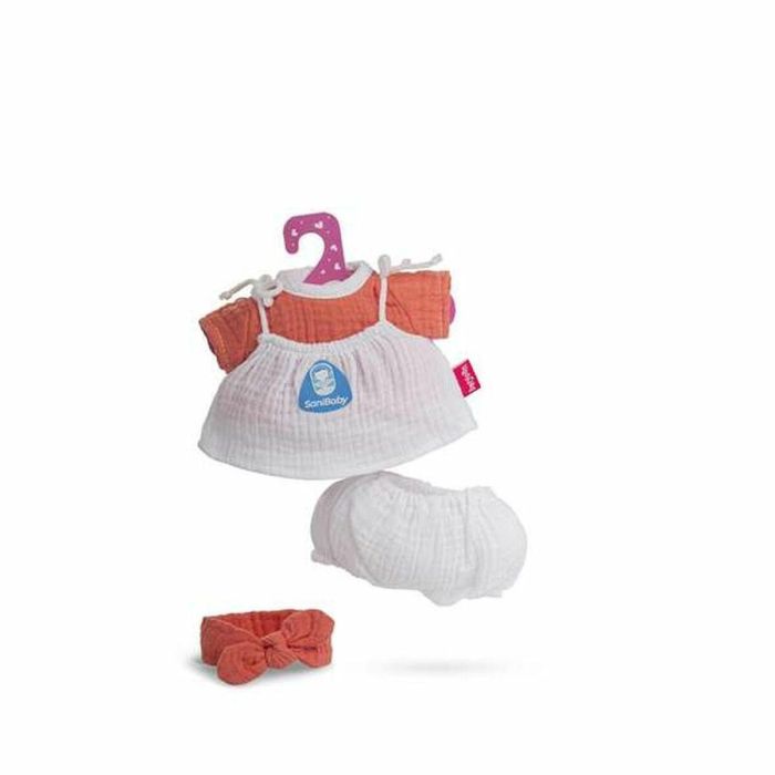 Ropa sanibaby antibacterias 28 cm modelo coral