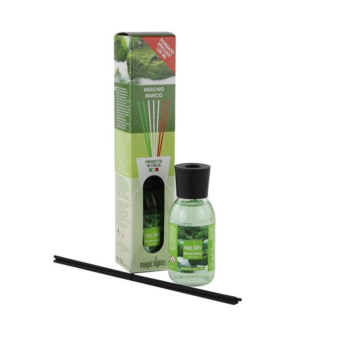 Magic Lights Ambientador Difusor de Aroma Mikado Musk Blanco 125 ml 0 Magic Lights Ambientador Difusor de Aroma Mikado Musk Blanco 125 ml 0
