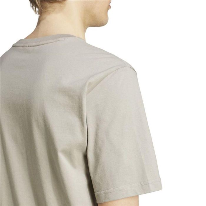 Camiseta de Manga Corta Hombre Adidas Future Icons 3stripes Beige Marrón claro 13-14 Años 1