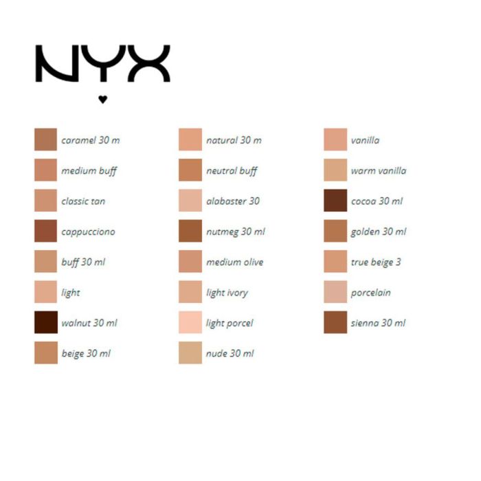 Base de Maquillaje Fluida Can't Stop Won't Stop NYX (30 ml) (30 ml) 41