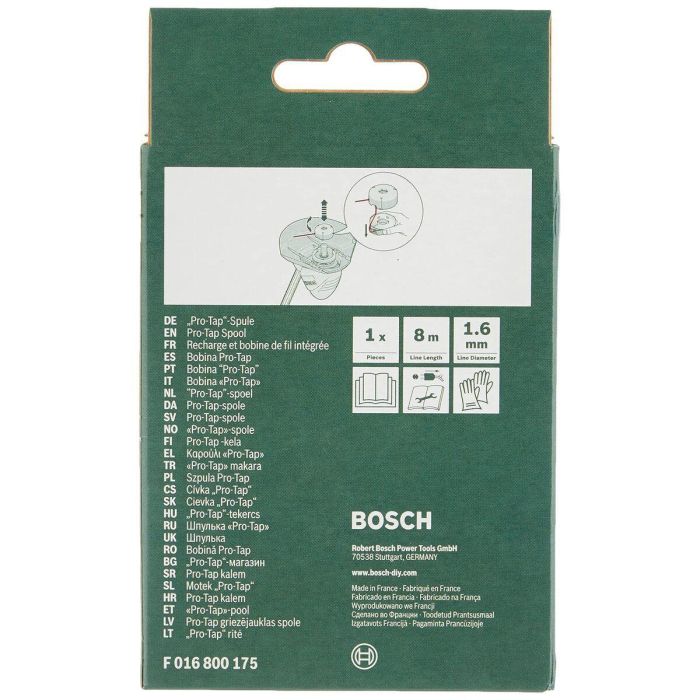 Bosch ART Easytrim Combitrim Recambio con Carrete de Alambre Integrado - 8 m x 1.6 mm 3 Bosch ART Easytrim Combitrim Recambio con Carrete de Alambre Integrado - 8 m x 1.6 mm 3