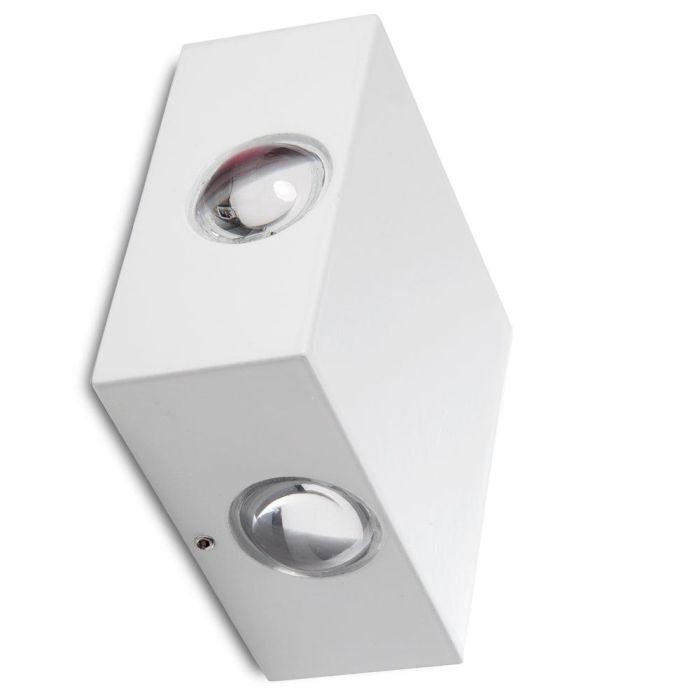Aplique LED de Pared Samantha TH-820-WW, 4W 259Lm 2700ºK (Blanco Cálido), IP65 Exterior/Interior, Aluminio, 40.000 Horas 1 Aplique LED de Pared Samantha TH-820-WW, 4W 259Lm 2700ºK (Blanco Cálido), IP65 Exterior/Interior, Aluminio, 40.000 Horas 1