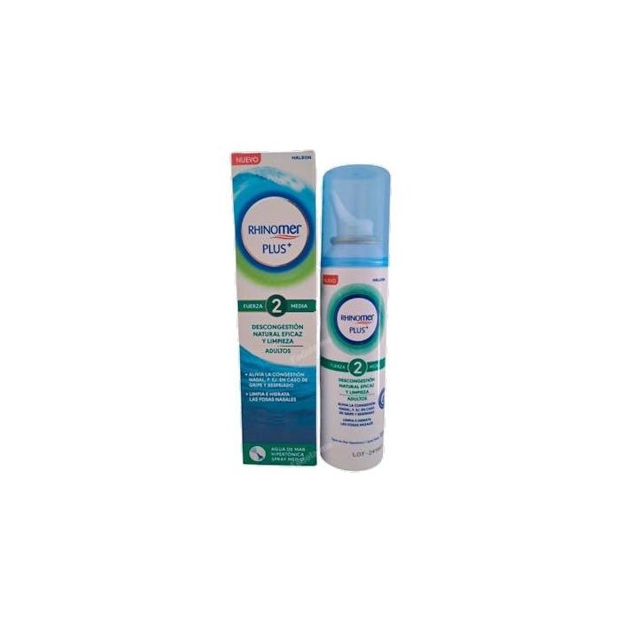 Rhinomer 2 Plus Spray Nasal Agua de Mar 125 ml